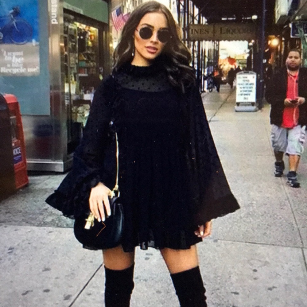 See By Chloe Swiss Dot Dress